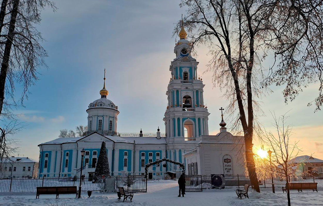 Русская зима в Костроме