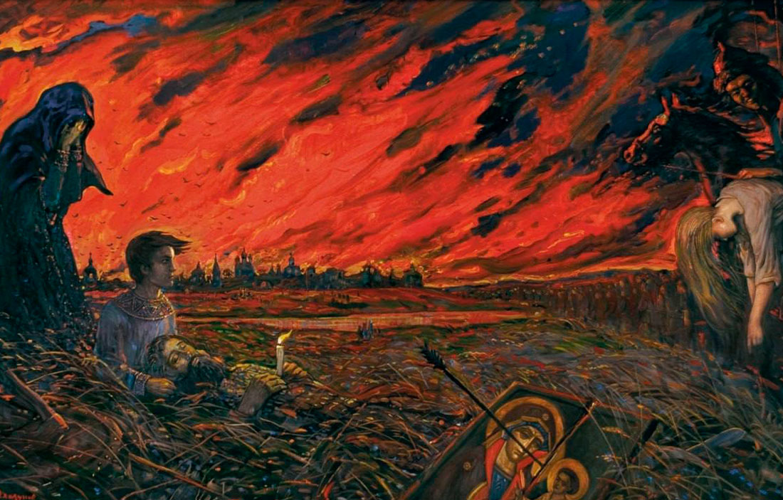 «Нашествие» Глазунова