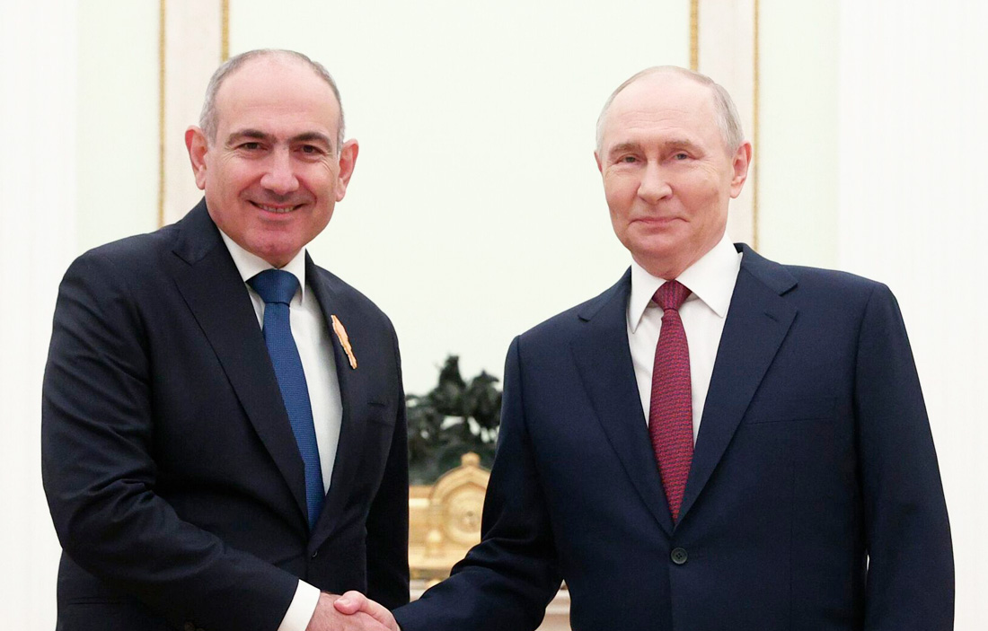 Путин принял Пашиняна в Кремле: полная запись беседы