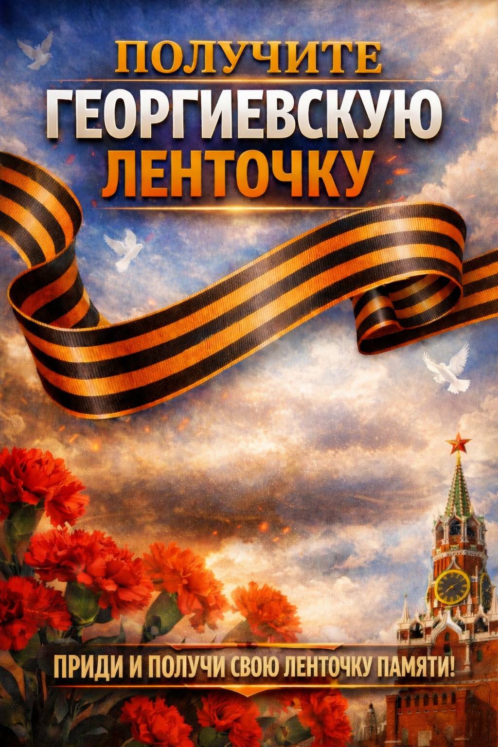 Получи свою Георгиевскую ленточку!