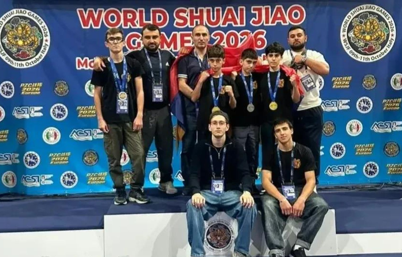 АРМЯНСКИЕ СПОРТСМЕНЫ ЗАВОЕВАЛИ 6 МЕДАЛЕЙ НА ЧЕМПИОНАТЕ МИРА ПО КИТАЙСКОЙ БОРЬБЕ В ИТАЛИИ