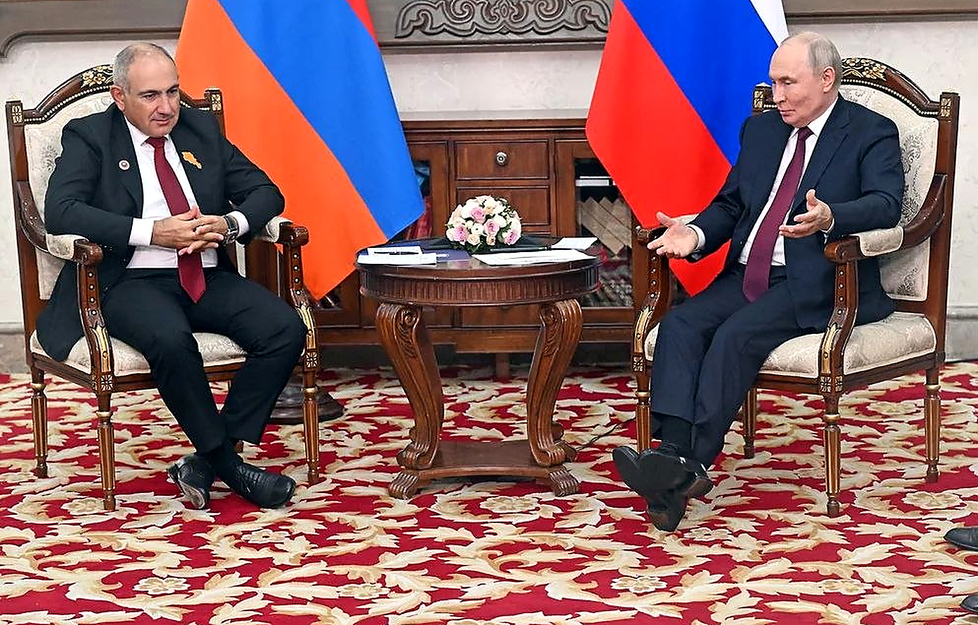 Путин пригласил Пашиняна в Москву для обсуждения ситуации с членством в ЕС и ЕАЭС